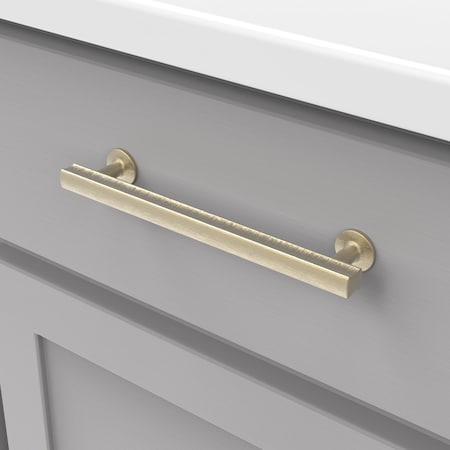 Hickory Hardware Woodward Collection Pull 6-5/16 Inch 160mm Center to Center Champagne Bronze Finish H077883CBZ
